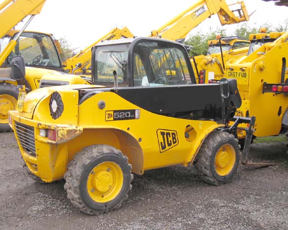 JCB telehandler