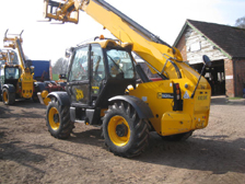 JCB 10.5 to 12.5m telehandlers